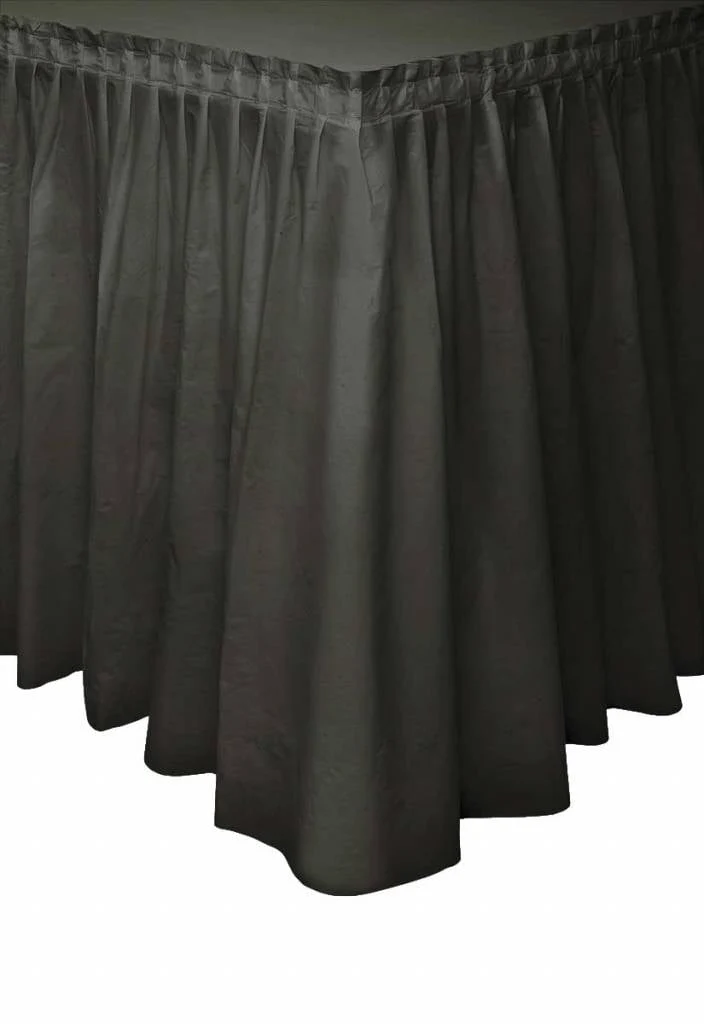 Tafelrok zwart 73x426cm
