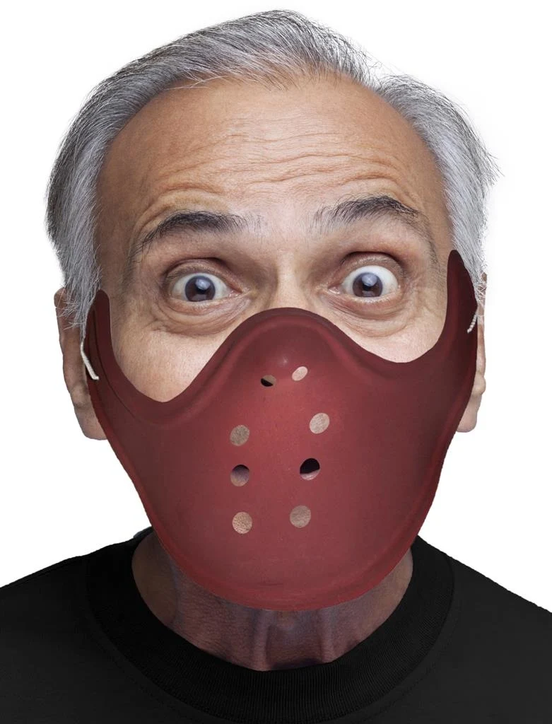 Mondmasker rood
