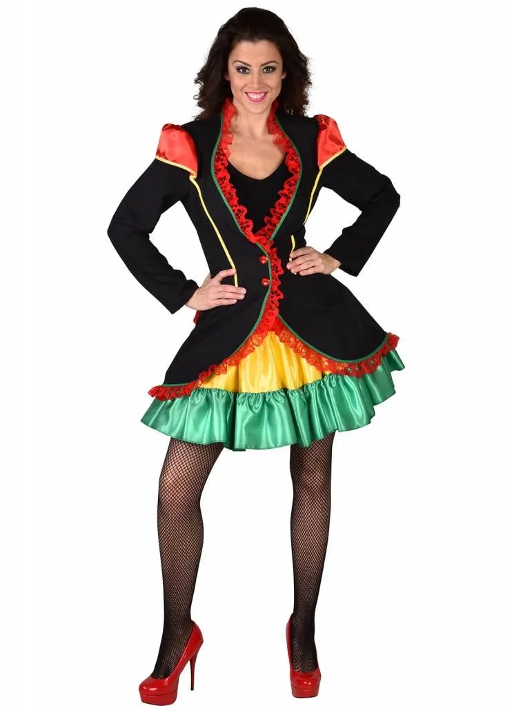 Rio Braziliaans Carnaval jasje Vrouw