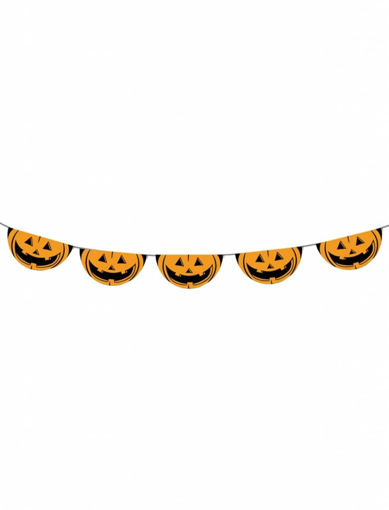 Halloween slinger met pompoenen