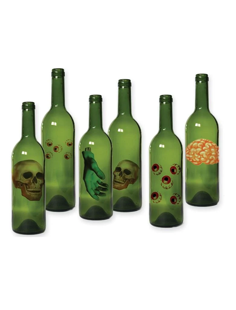 Fles stickers Halloween