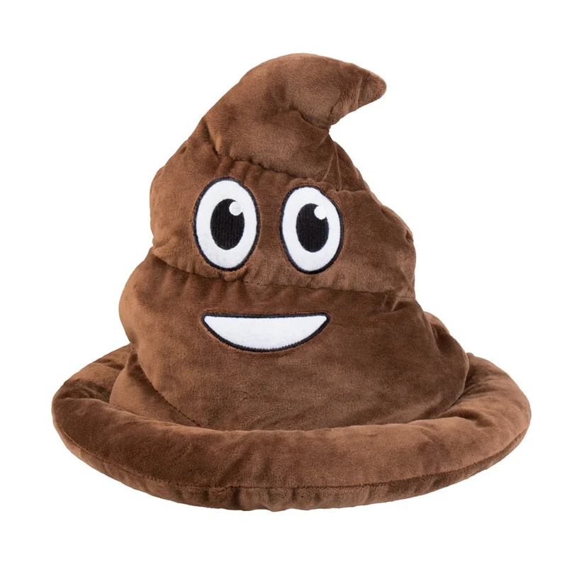 Drollen emoticon hoed
