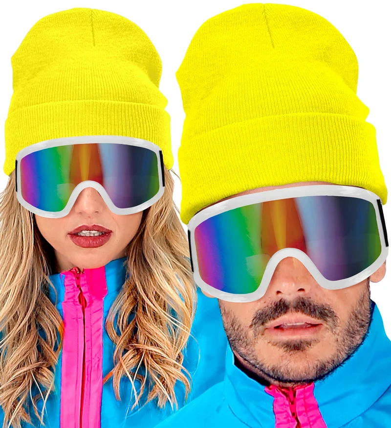 Neon muts geel
