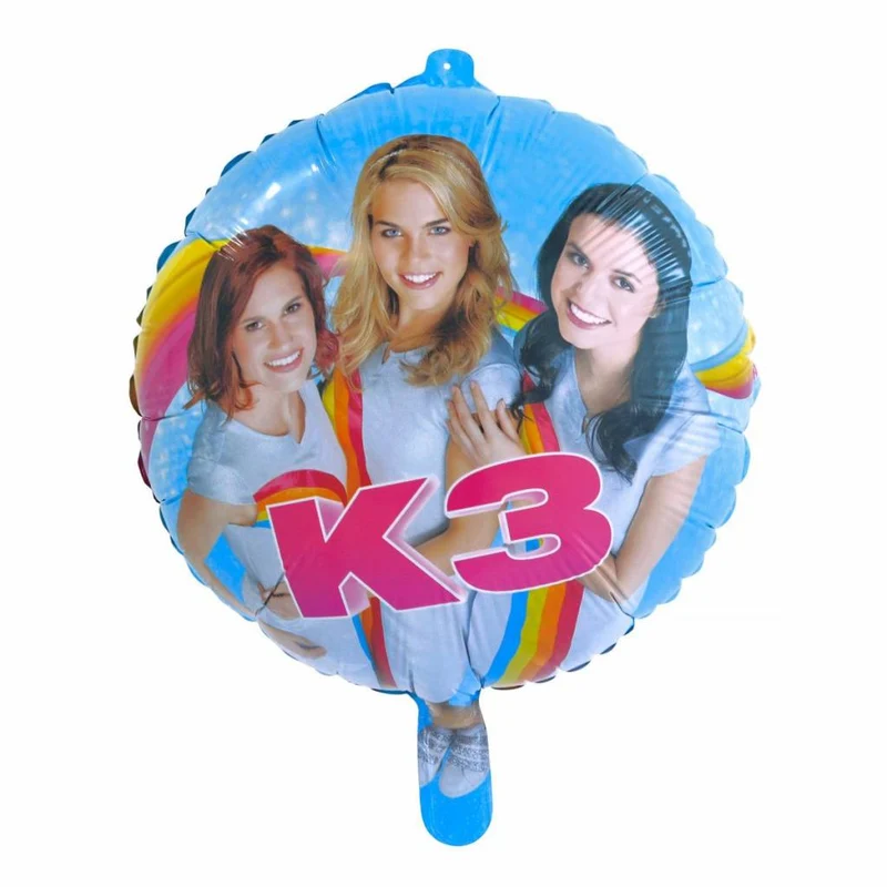 K3 Party Folieballon 46cm
