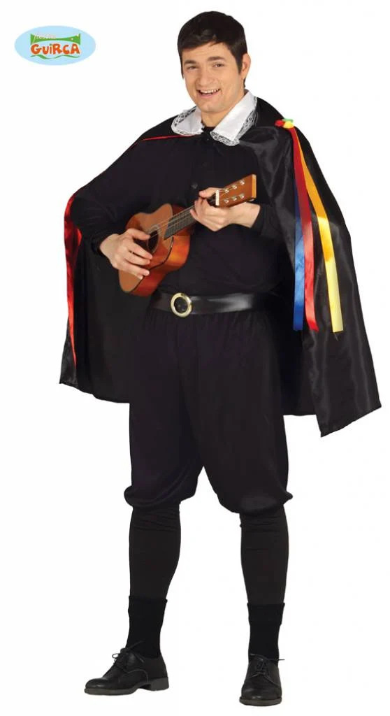 Verkleedkostuum troubadour man