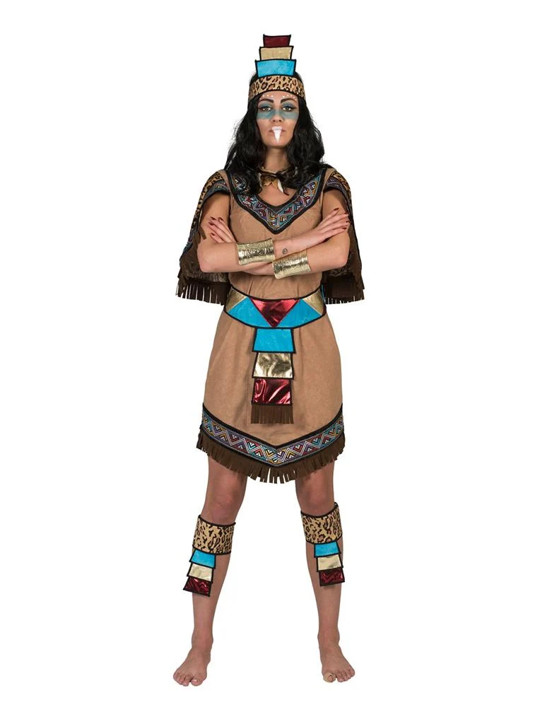 Azteken jurk voor dames