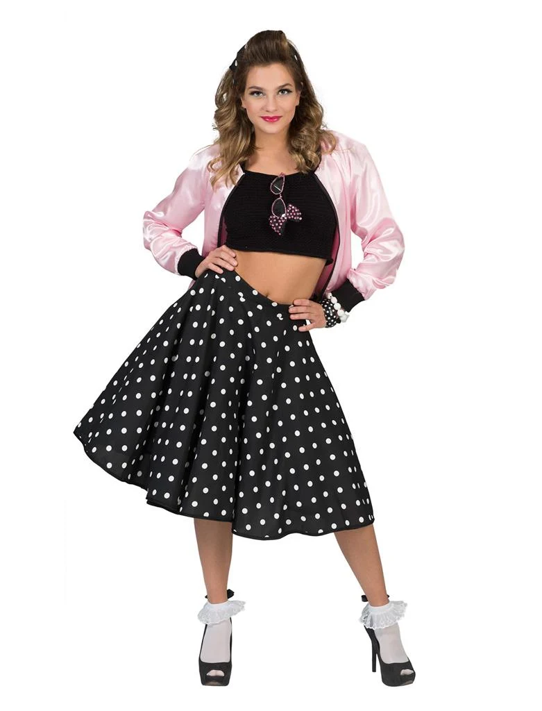 Roze Grease jasje Pink lady