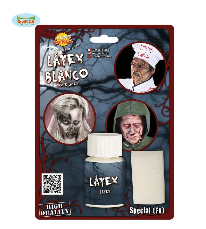 Potje latex met spons 26gr