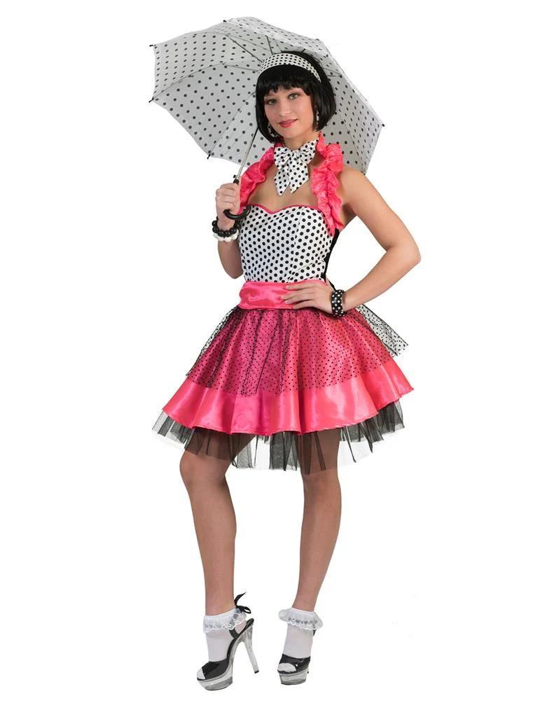 Rock'n Roll jurk roze