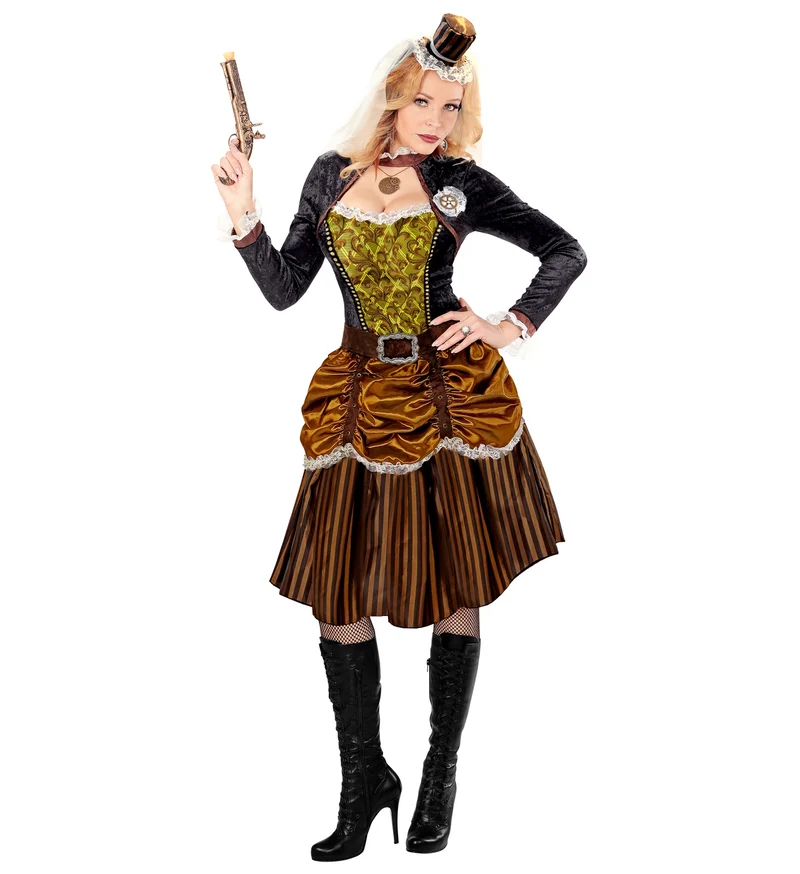 Steampunk kostuum dames