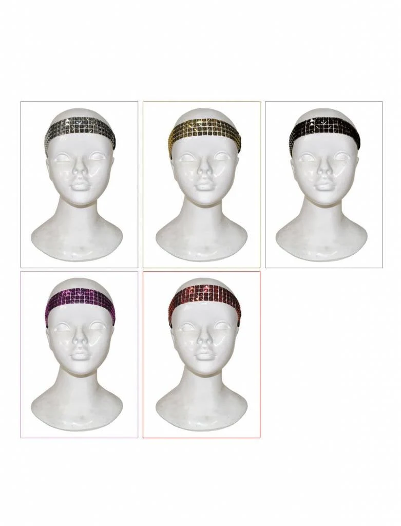 Disco Haarband diverse kleuren