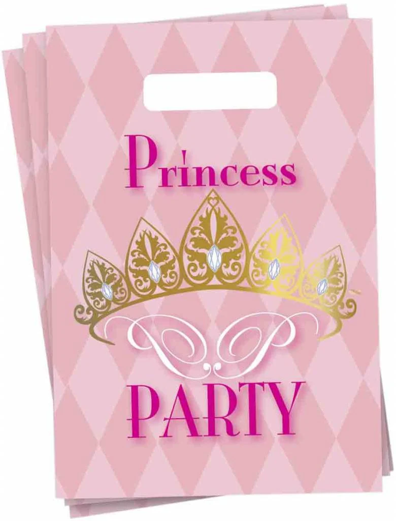 Prinsessen Uitdeelzakjes Party 6 stuks