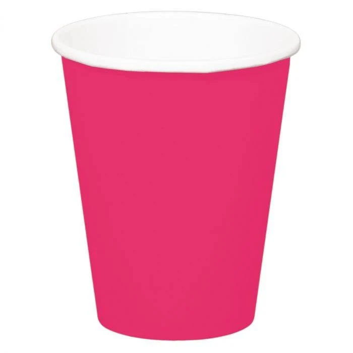 Bekers Magenta - 8 stuks