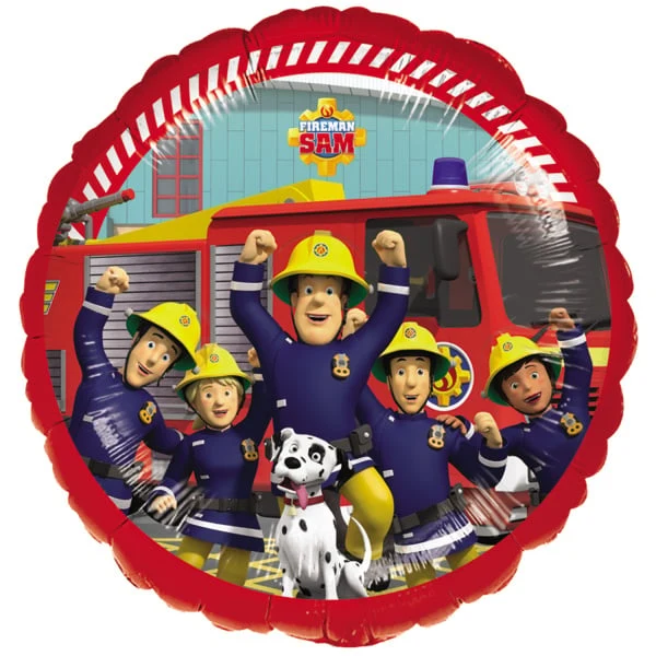 Folieballon Brandweerman Sam - 43 cm