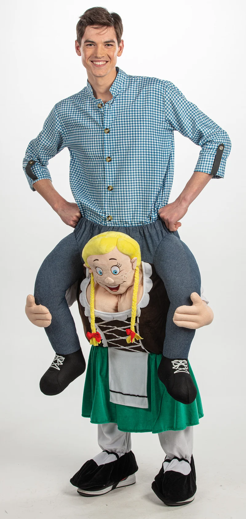 Jump-in Tiroler vrouw