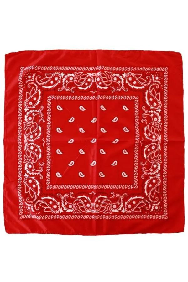 Boeren zakdoek rood