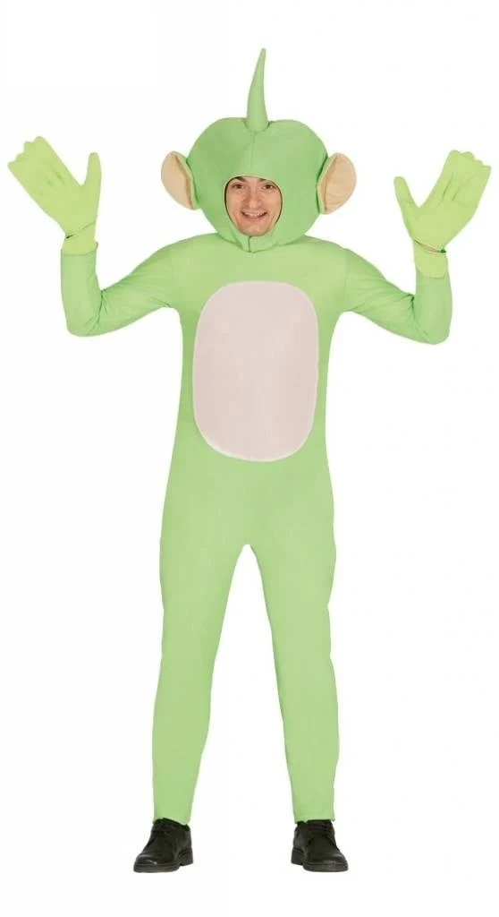 Groene alien kostuum