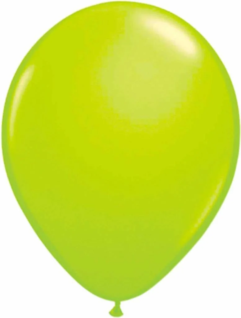 Neon groene ballonnen 25cm - 8 stuks