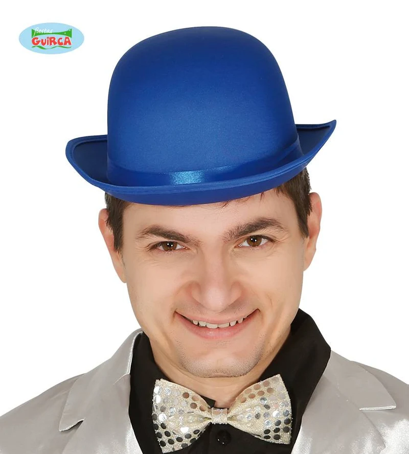 Bolhoed Satijn Blauw