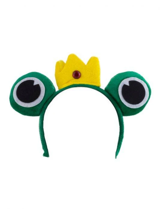 Diadeem kikker met kroon