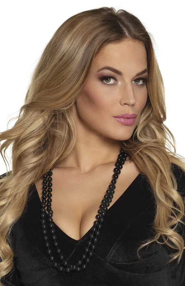 Set Twee Kettingen Magali Zwart