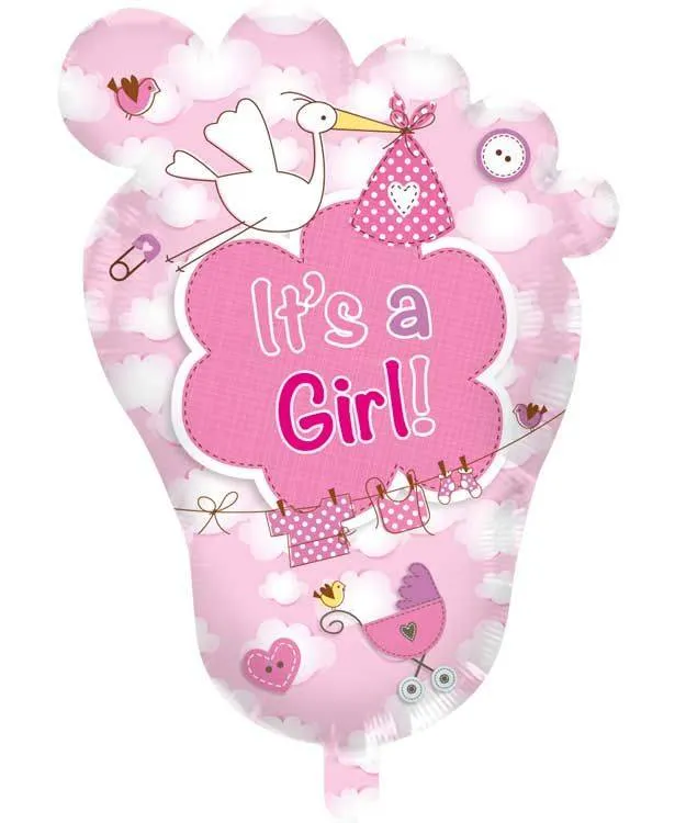 Folieballon It's A Girl