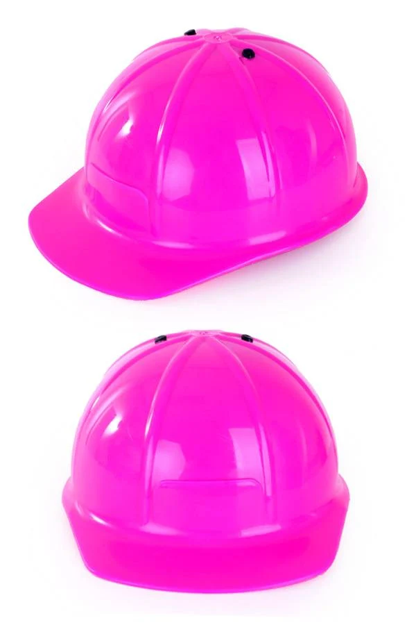 Roze Verstelbare bouwhelm