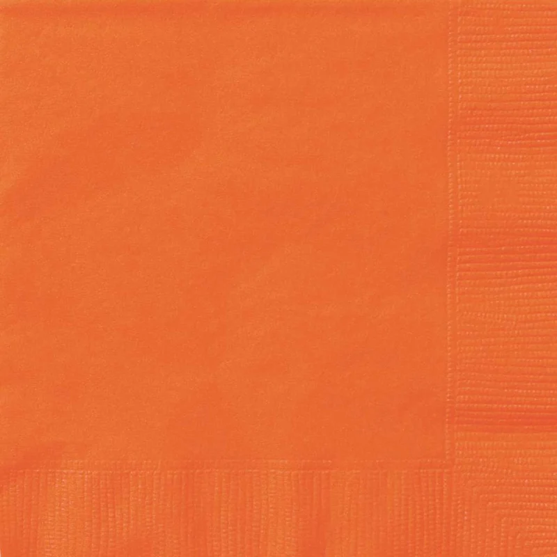 Oranje servetten (20st)