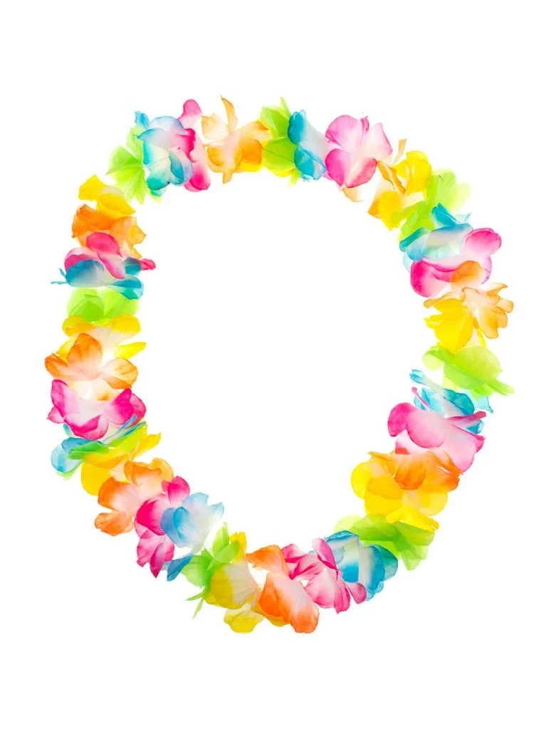 Bloemenkrans fluor mix
