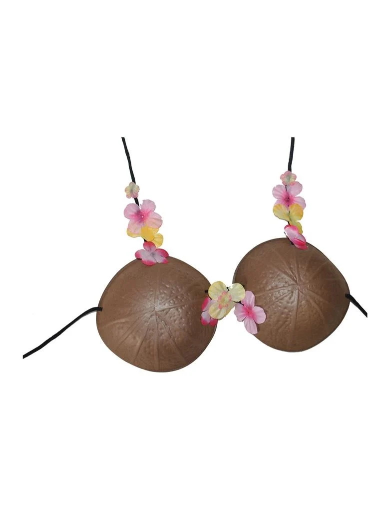 Bh kokosnoot met bloemen
