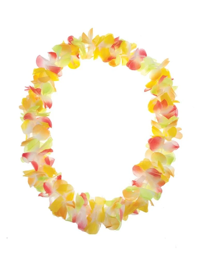 Hawaii bloemenkrans bonte kleuren