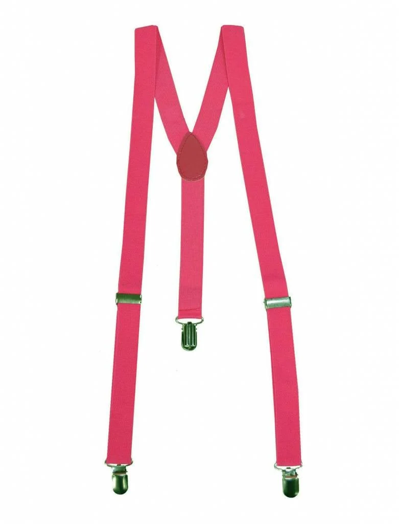 Fluor roze bretels