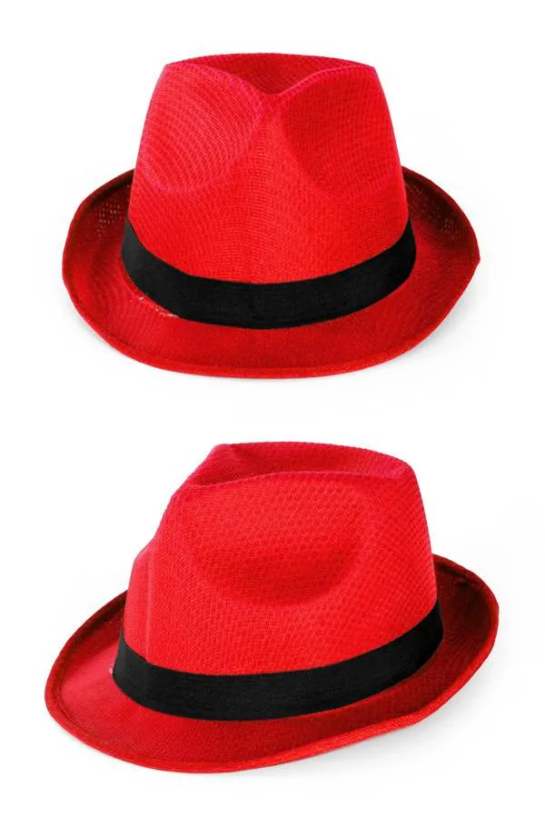 Gleufhoedje populair rood