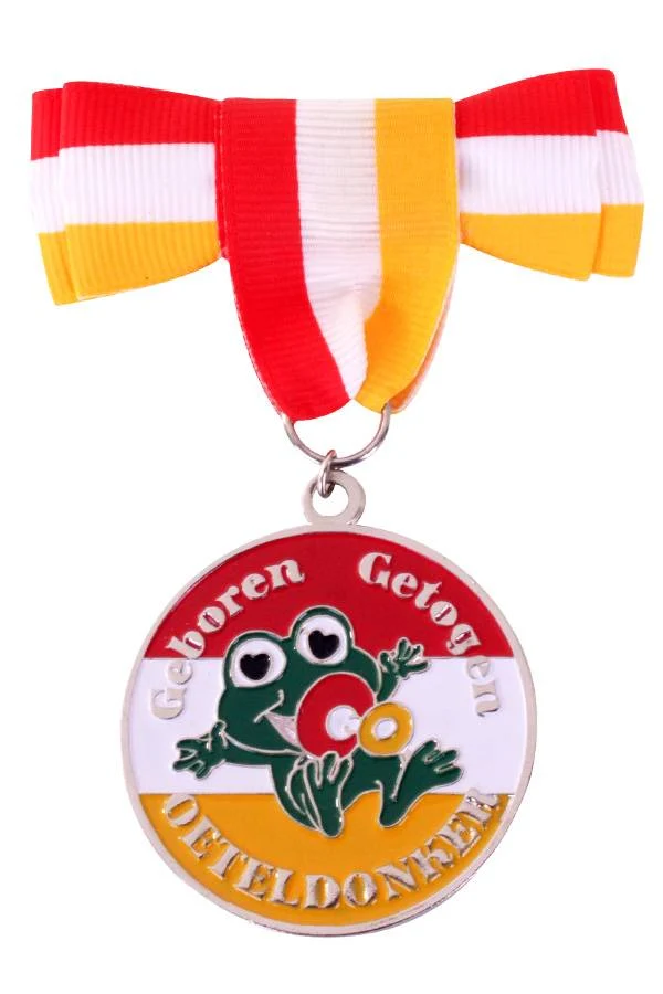 Strikje met hanger/speld Geboren Oeteldonker