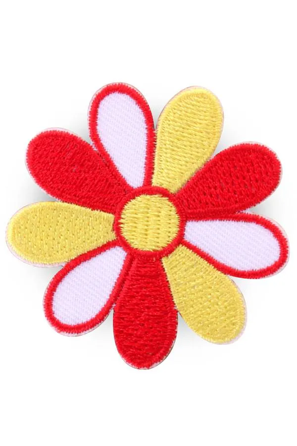 Applicatie Oeteldonk Madeliefje 5x5 cm