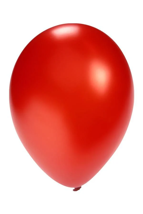 Ballonnen metallic rood 5 inch 100 stuks