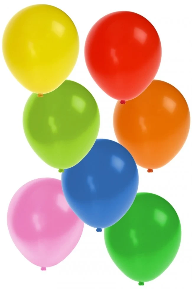 Ballonnen assortie 50 x mt 12