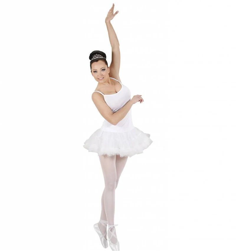Ballerina pakje vrouw wit