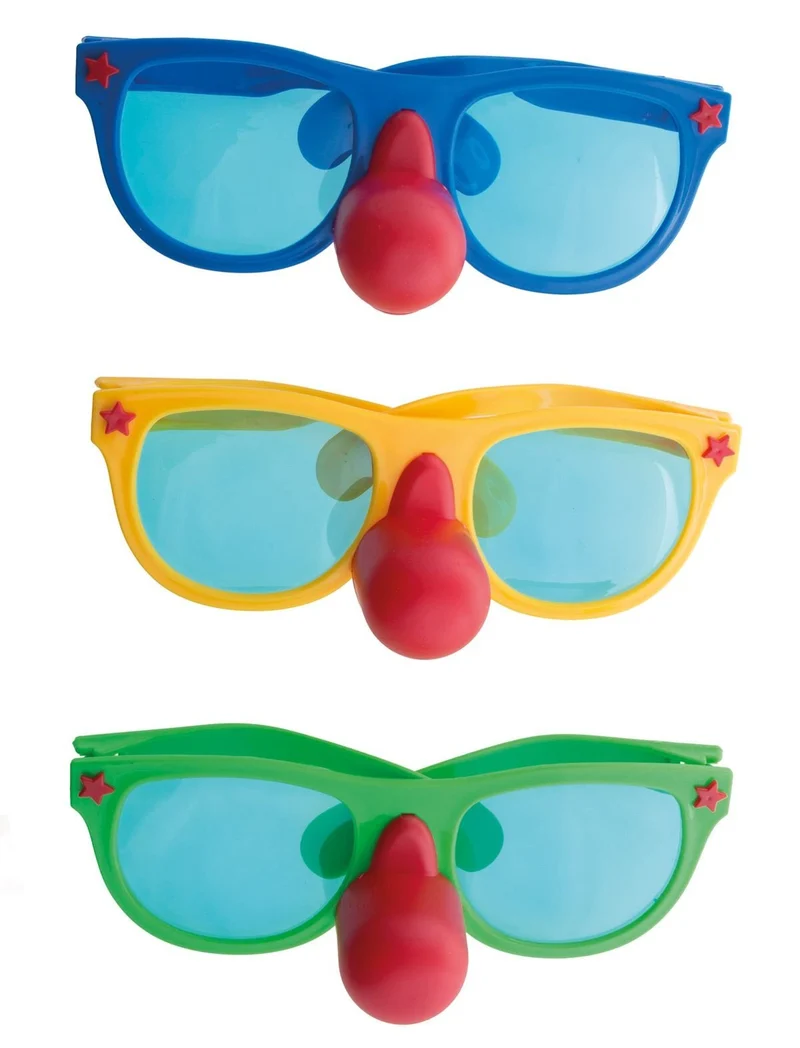 Zonnebril Clown Met Neus Jumbo