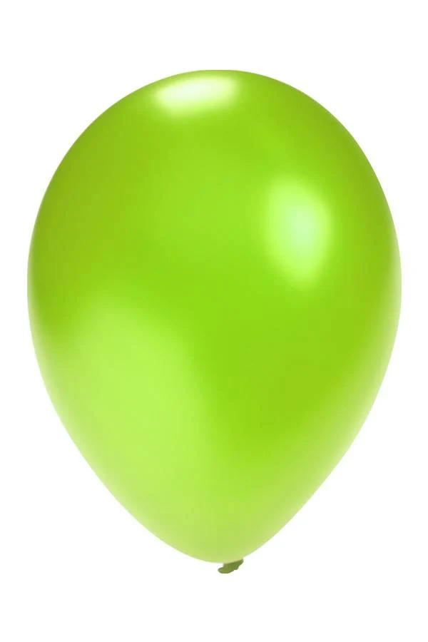 Ballonnen metallic groen 5 inch 100 stuks