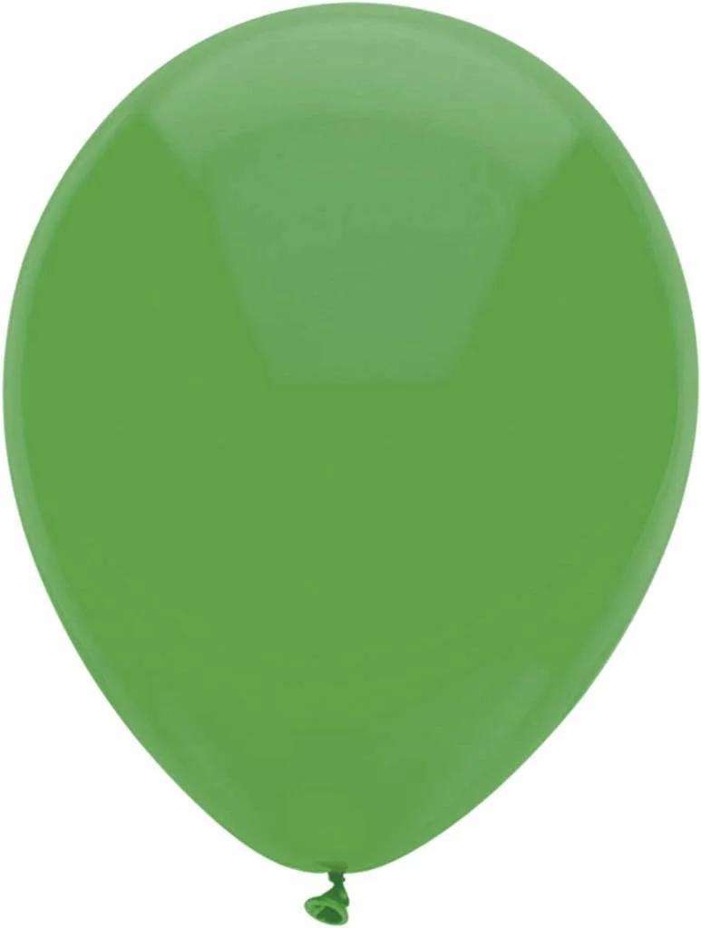 Ballonnen groen 100 stuks