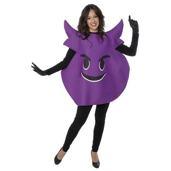Emoticon Kostuum Ondeugend