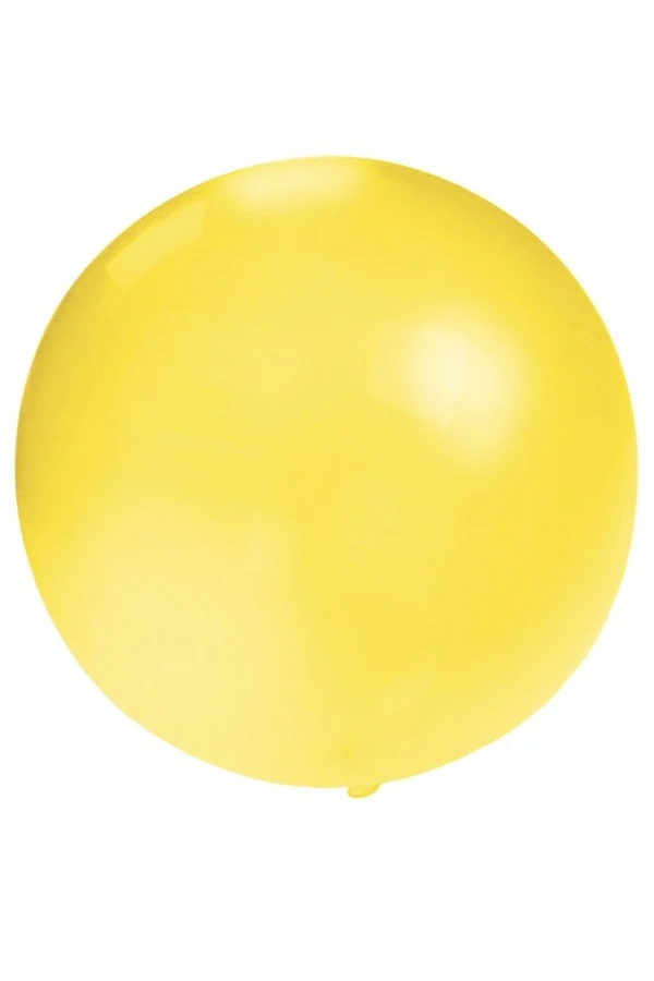 Gele ballon Ø 60 cm