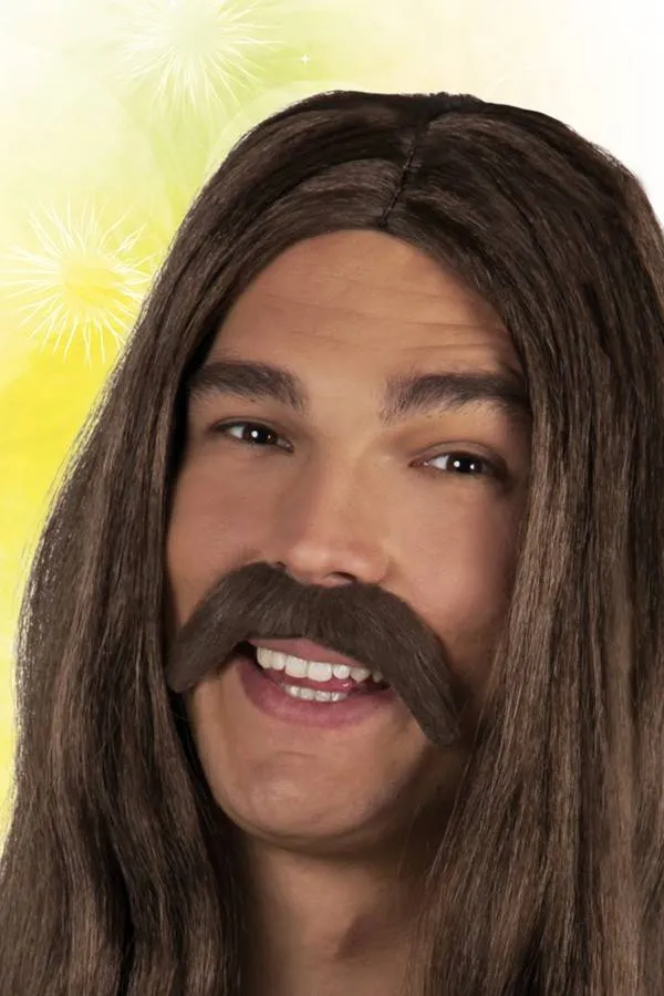 Snor Bruin Hippie