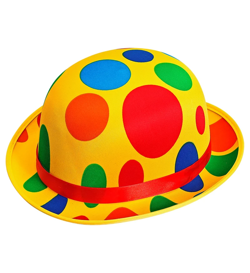 Bolhoed clown Billy met noppen