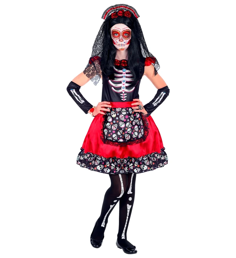 Day of the dead jurkje Demi meisje
