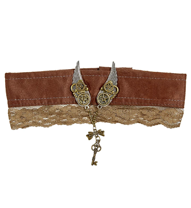 Choker steampunk