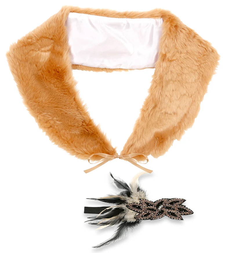 Verkleedset Roaring 20's bruin