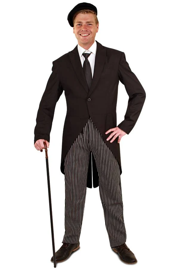 Boeren slipjas Stijn zwart unisex