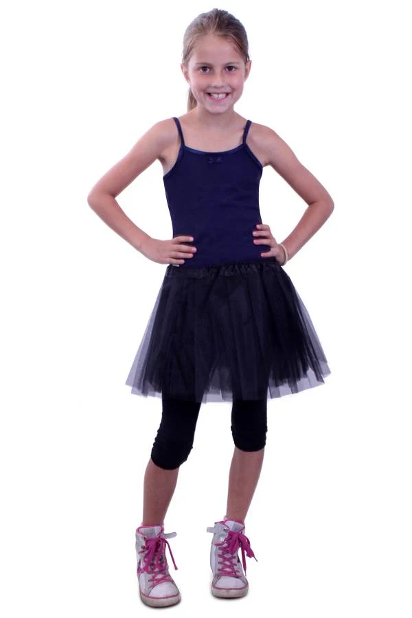 Tule rokje Daphne kids zwart